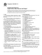 ASTM B98/B98M-03