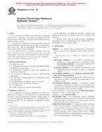ASTM C219-03