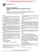 ASTM C216-03