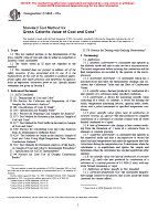 ASTM D5865-03a
