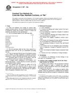 ASTM C497-03a