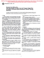 ASTM D2261-96