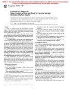 ASTM D3017-96e1
