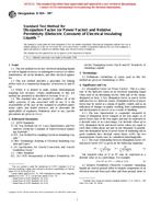 ASTM D924-99e1
