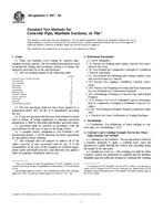 ASTM C497-04