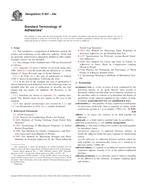 ASTM D907-04a