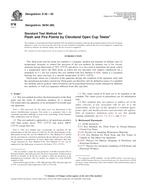 ASTM D92-05