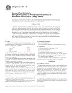 ASTM C367-05