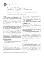 ASTM D3017-05