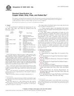 ASTM B152/B152M-06a