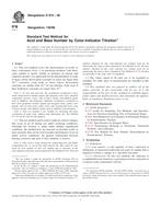 ASTM D974-06