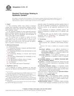 ASTM C219-07