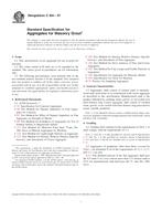 ASTM C404-07