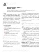 ASTM C219-07a