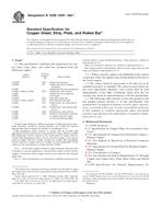 ASTM B152/B152M-06ae1