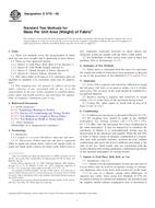 ASTM D3776-09
