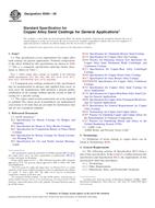 ASTM B584-09