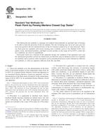 ASTM D93-10