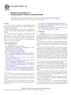 ASTM D5865-10a