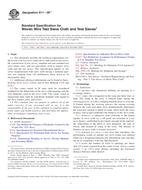 ASTM E11-09e1