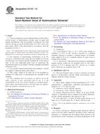 ASTM D1133-10