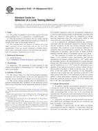 ASTM E432-91(2011)