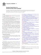 ASTM B26/B26M-11