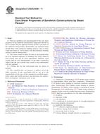 ASTM C393/C393M-11