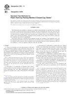 ASTM D93-11