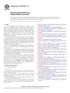 ASTM C94/C94M-12