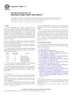 ASTM B88M-13