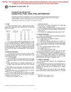 ASTM B121/B121M-95