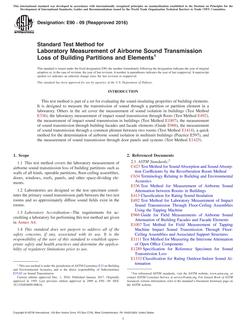 ASTM E90-09(2016)