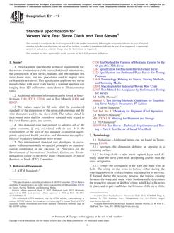 ASTM E11-17