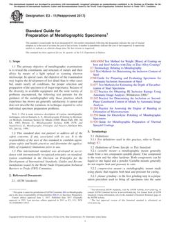 ASTM E3-11(2017)