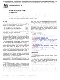 ASTM D1293-18