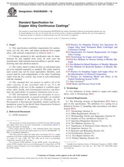 ASTM B505/B505M-18
