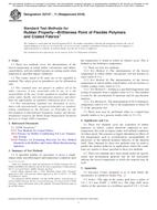 ASTM D2137-11(2018)