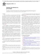 ASTM D4972-18