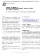 ASTM D1599-18