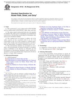 ASTM B162-99(2019)