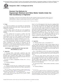 ASTM D280-01(2019)