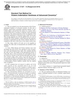 ASTM C1327-15(2019)