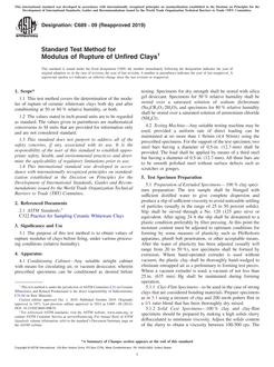 ASTM C689-09(2019)