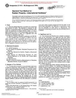 ASTM D1415-88(1994)