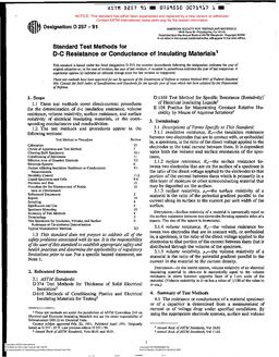 ASTM D257-91