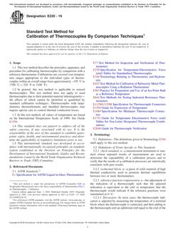 ASTM E220-19