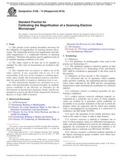 ASTM E766-14(2019)