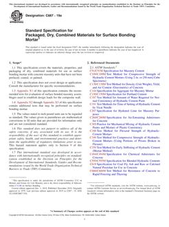 ASTM C887-19a