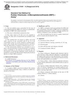 ASTM D1991-15(2019)